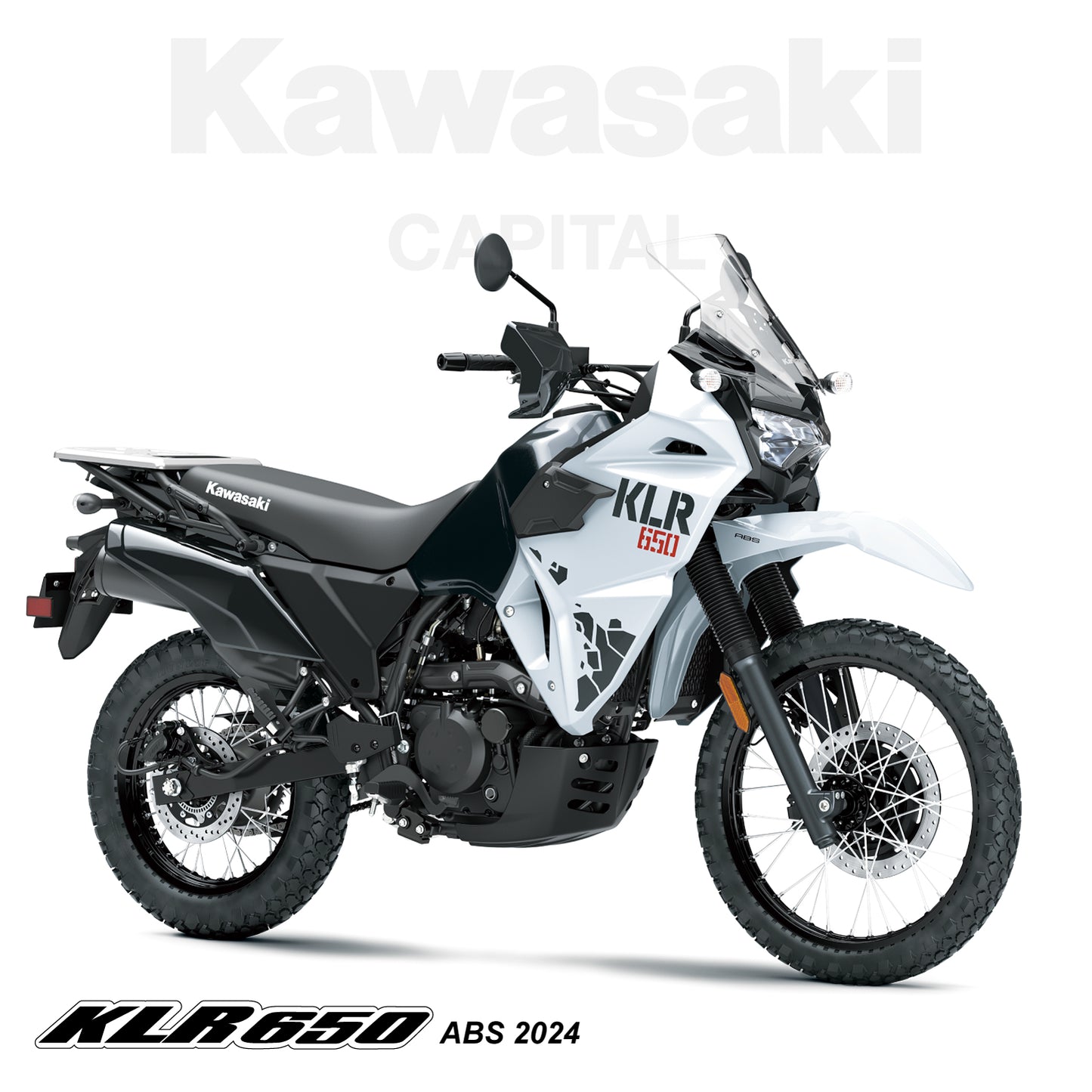KLR 650 ABS 2024 White
