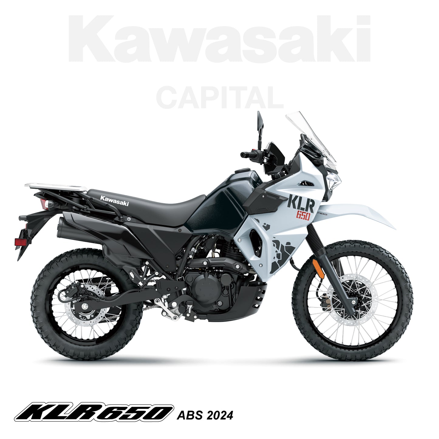 KLR 650 ABS 2024 White