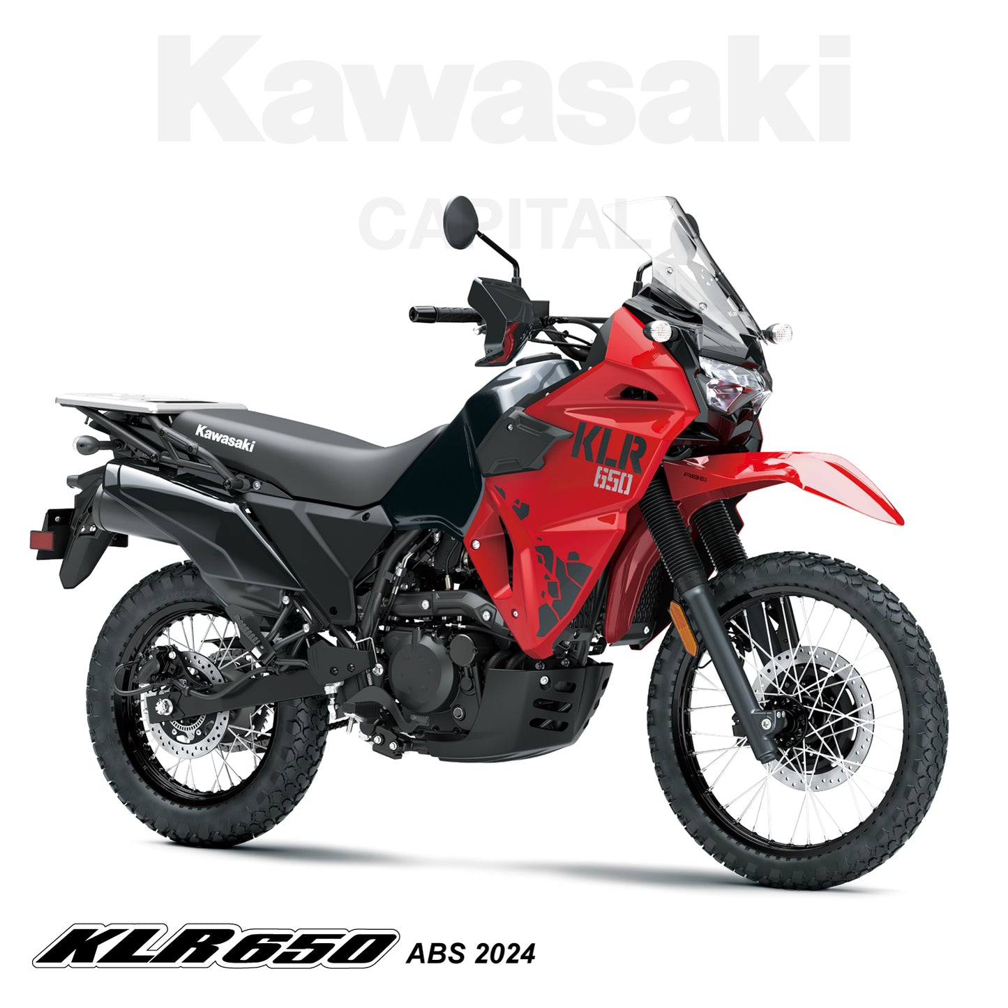 KLR 650 ABS 2024 Red