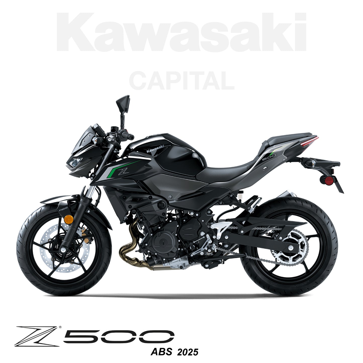 Z500 ABS Black 2025
