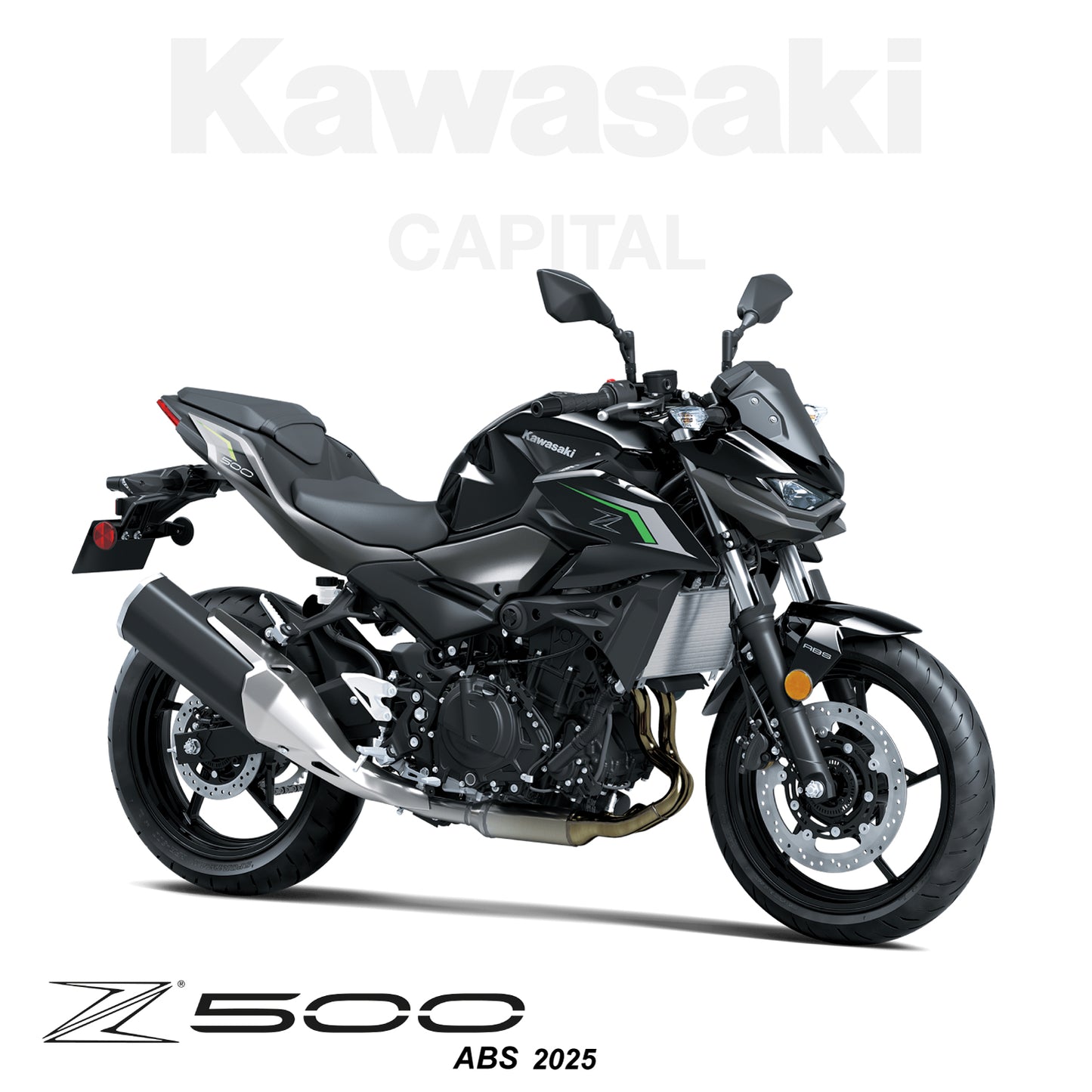 Z500 ABS Black 2025
