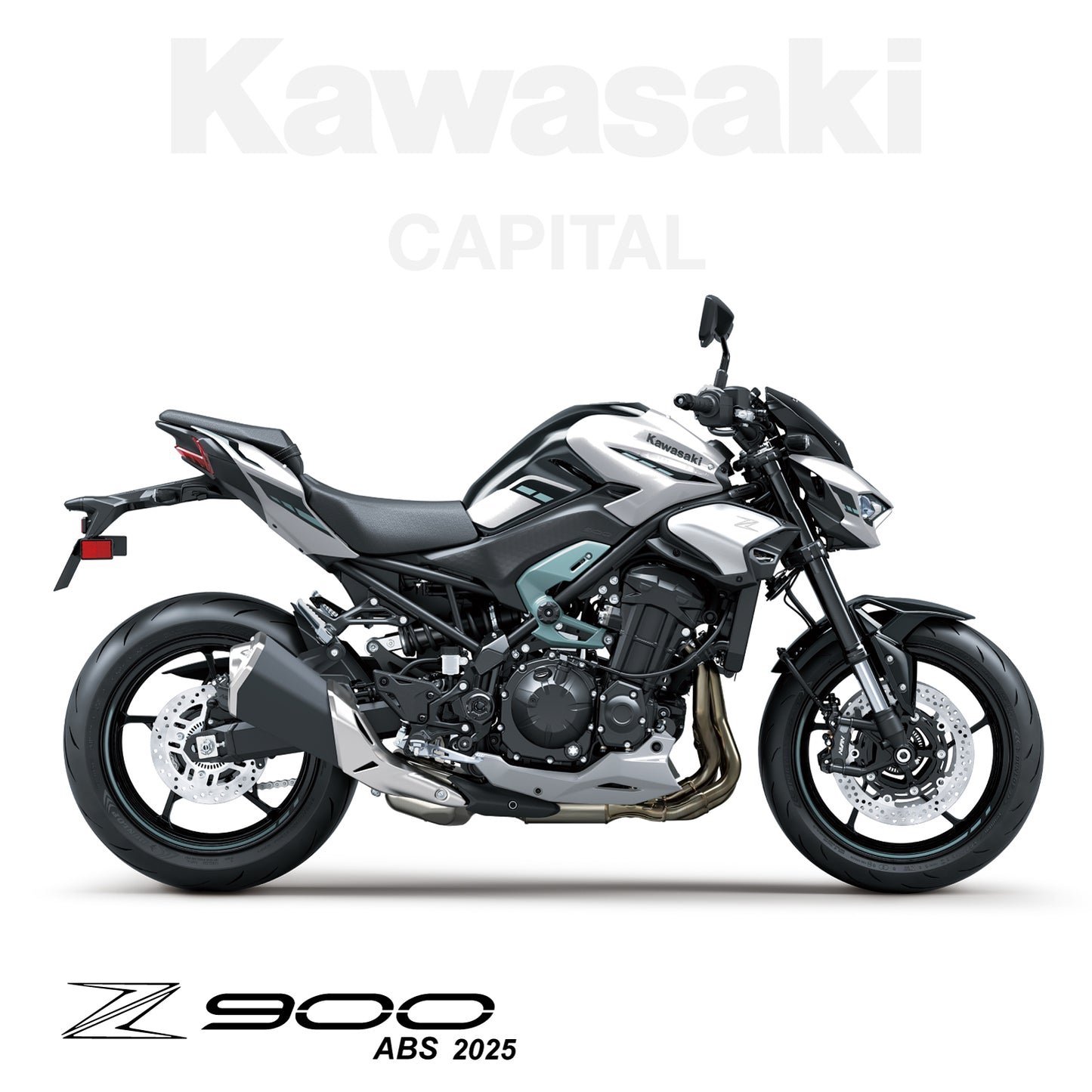Z900 ABS 2025 Silver