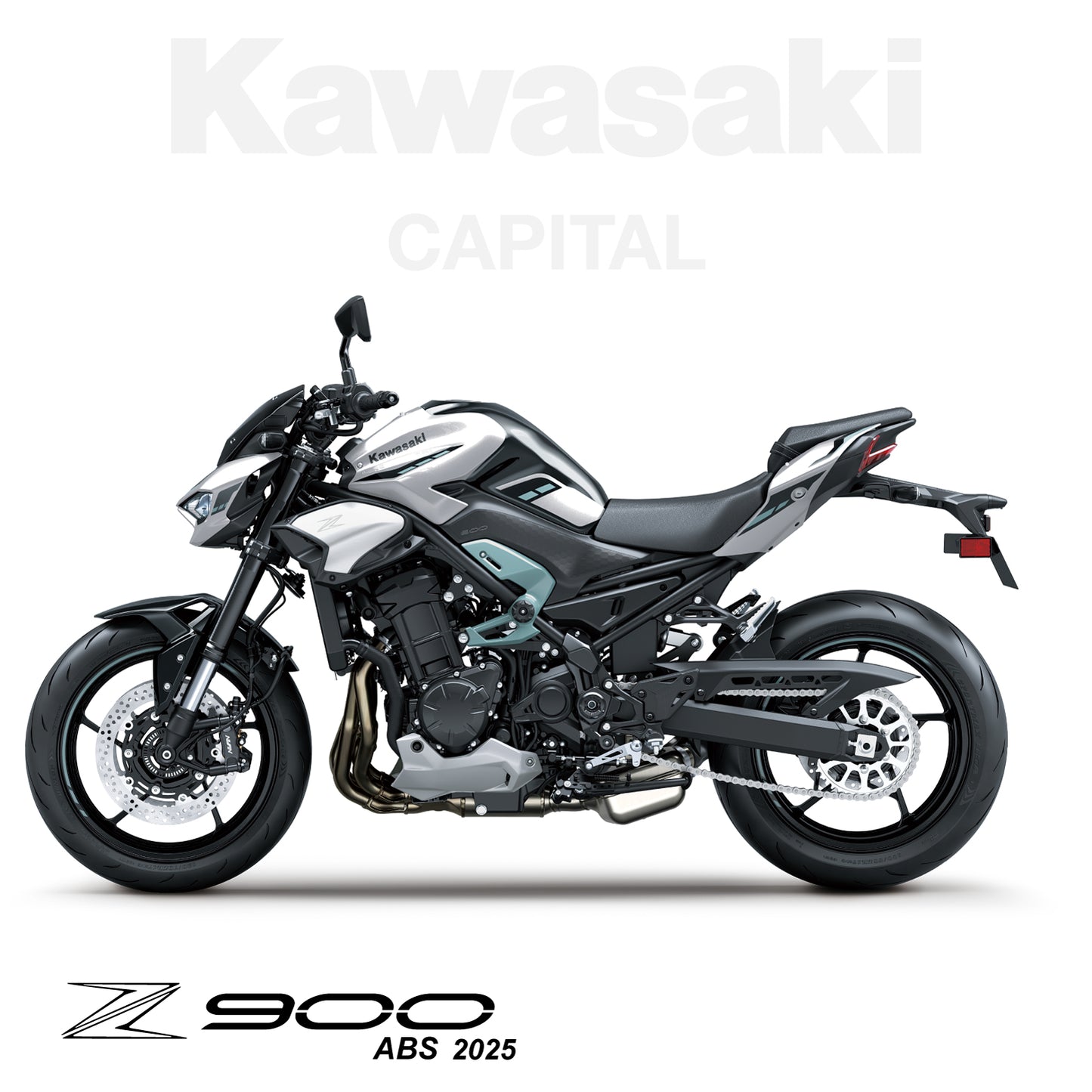 Z900 ABS 2025 Silver