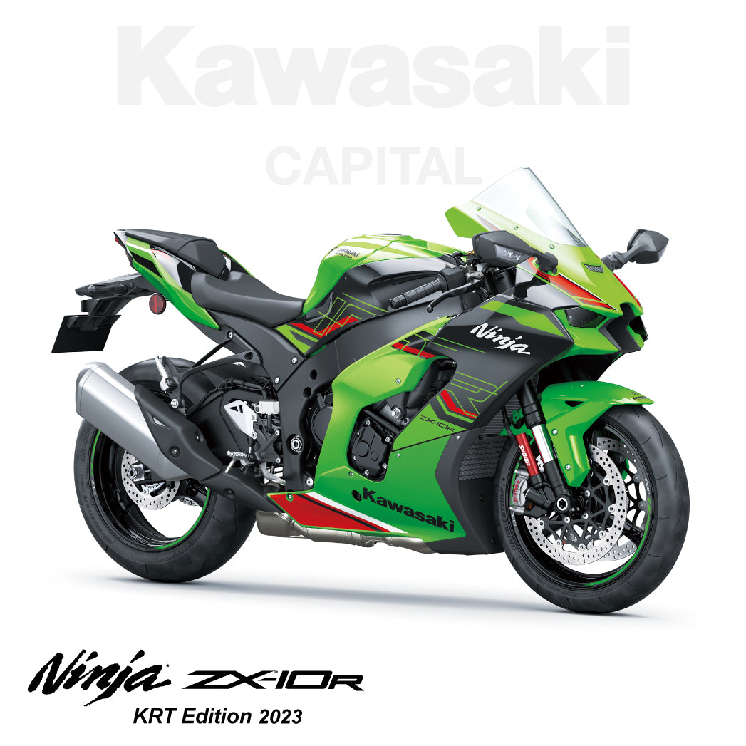 Haz lo mejor que pueda texto mostaza Ninja ZX10R ABS KRT Edition 2023 – Kawasaki Capital